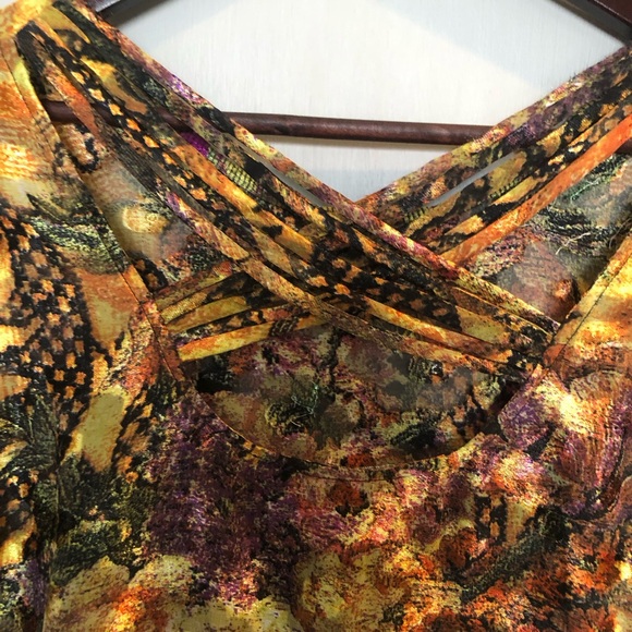 Desigual Shimmering Dress EU 42 Delicate! Stunning! - Picture 4 of 15